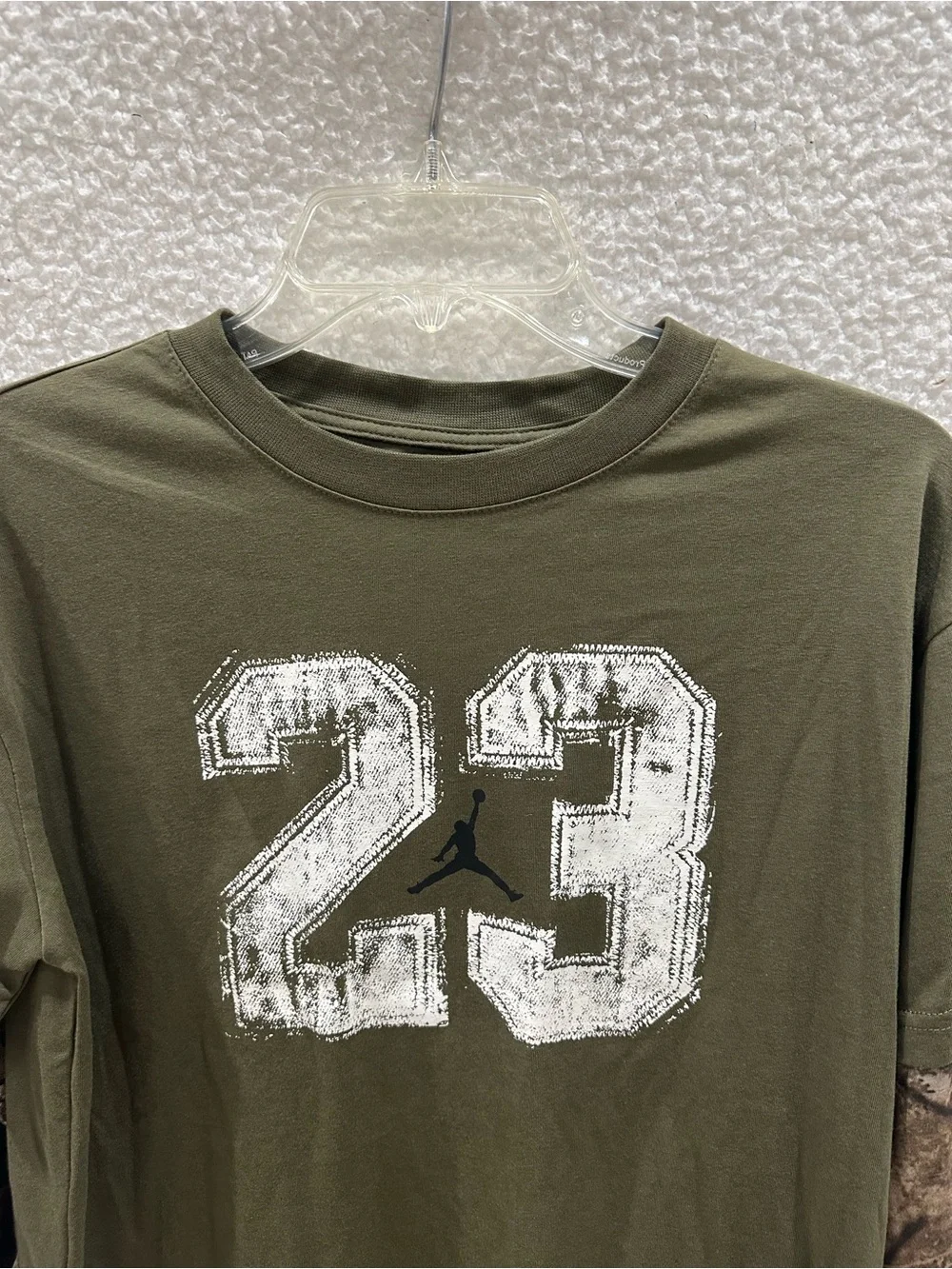 Boy’s Nike Jordan Olive Long-Sleeve Tee
